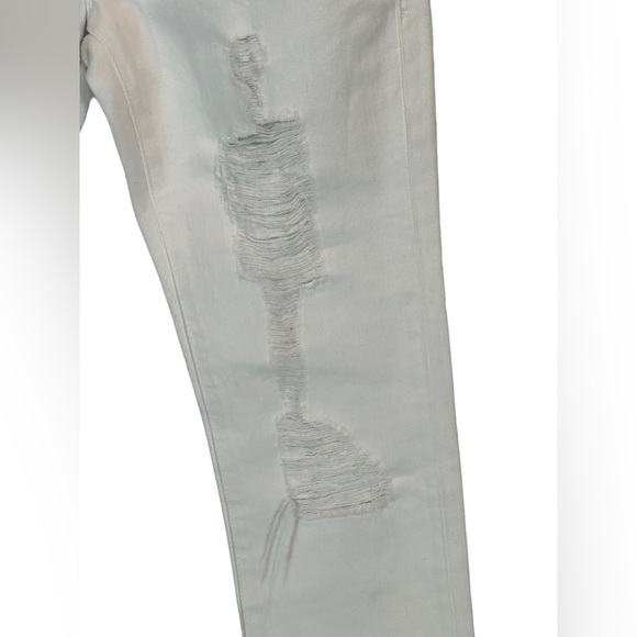 Frame Le Garcon Mid Rise Straight Fit Jeans - White - size 24 - Picture 2 of 9